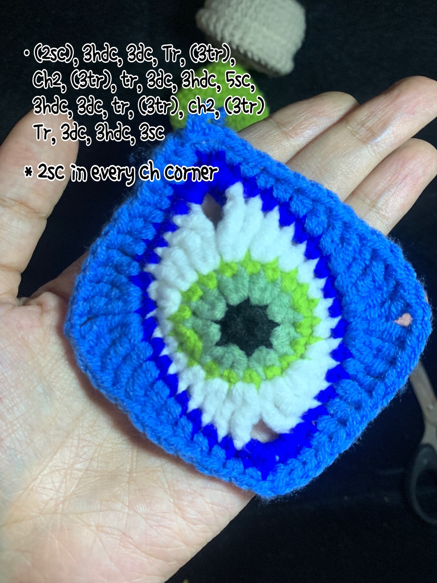 Unique Granny Square Design: Devil Eyes Crochet Pattern