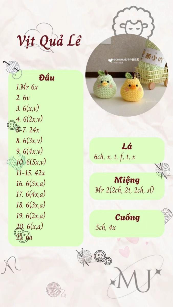 vịt quả lê