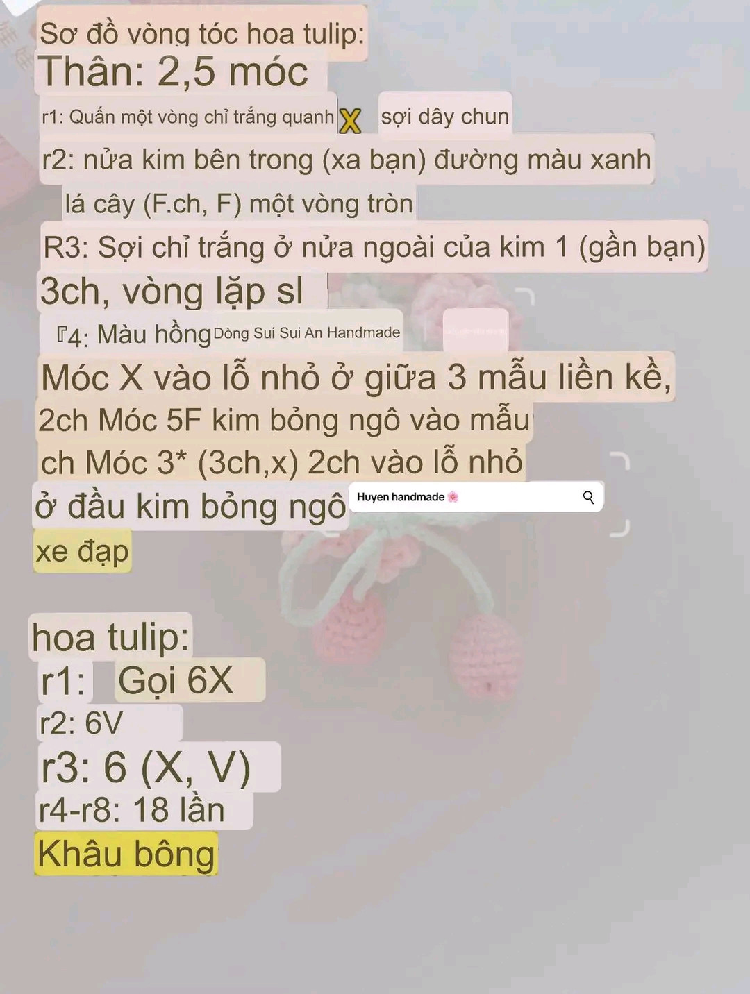 vòng hoa tulip