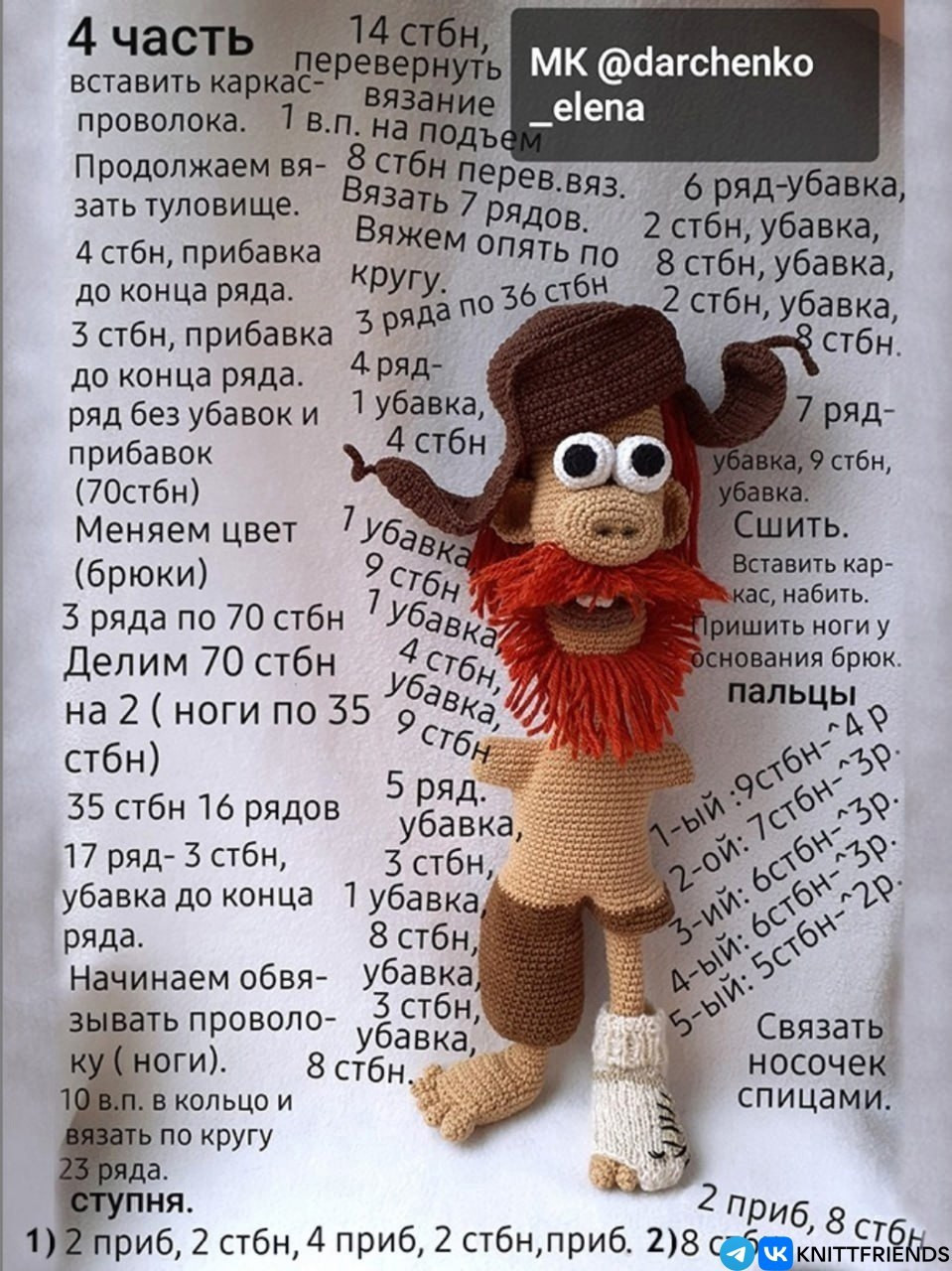 Вязаные куклы: забавная пара для вашего интерьера