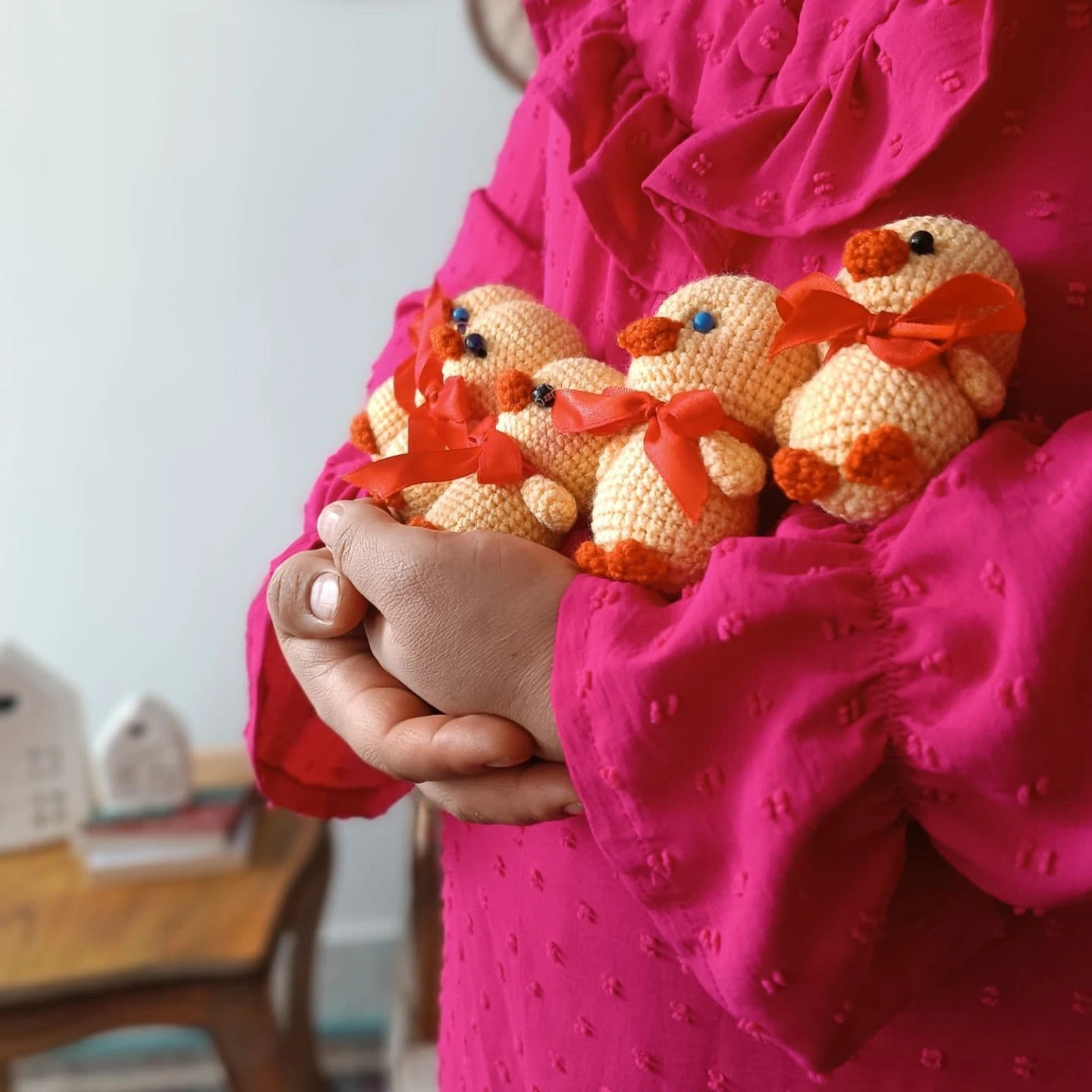 آموزش بافت عروسک جوجه با قلاب رایگان