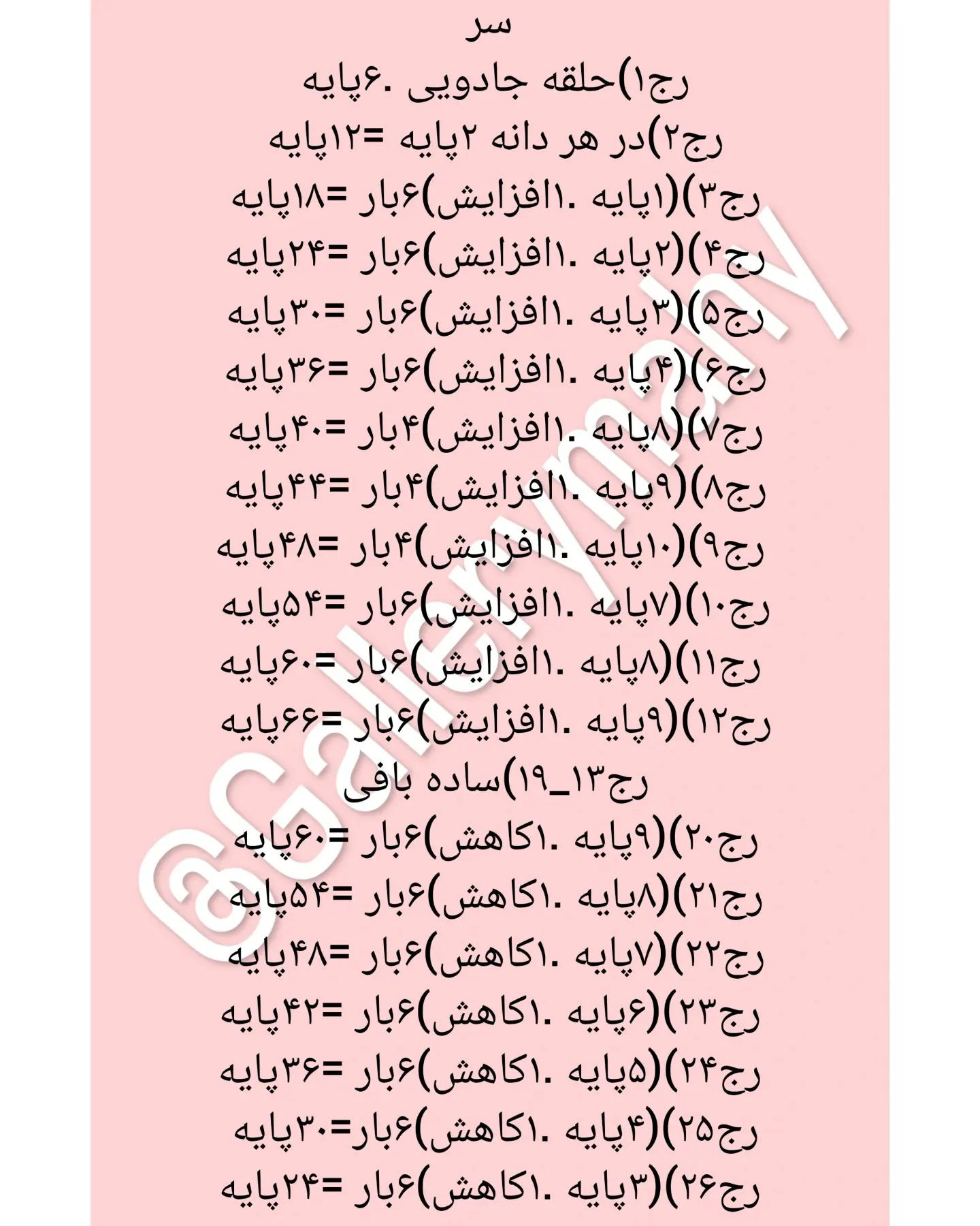 آموزش بافت عروسک خرگوش با الگوی رایگان