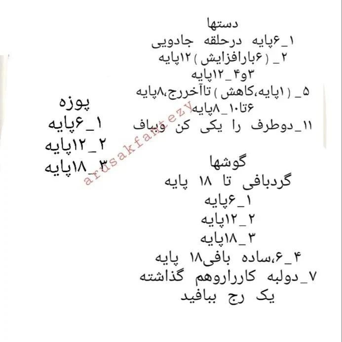 آموزش بافت عروسک خرس کوچک با len