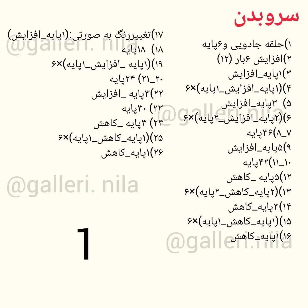 آموزش بافت عروسک قلاب بافی به شکل گربه صورتی