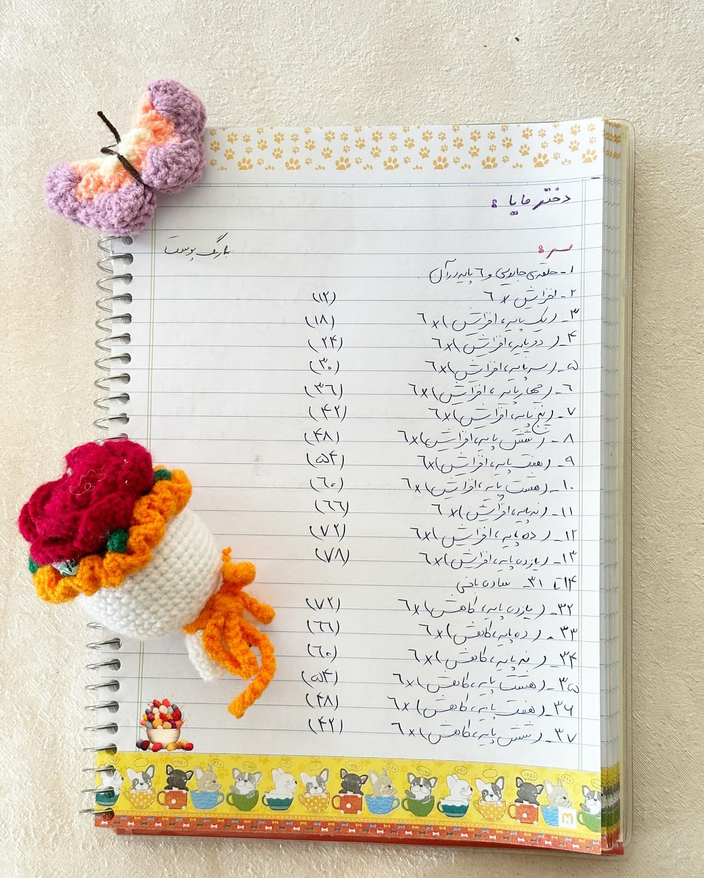 آموزش بافت عروسک قلاب بافی به صورت رایگان