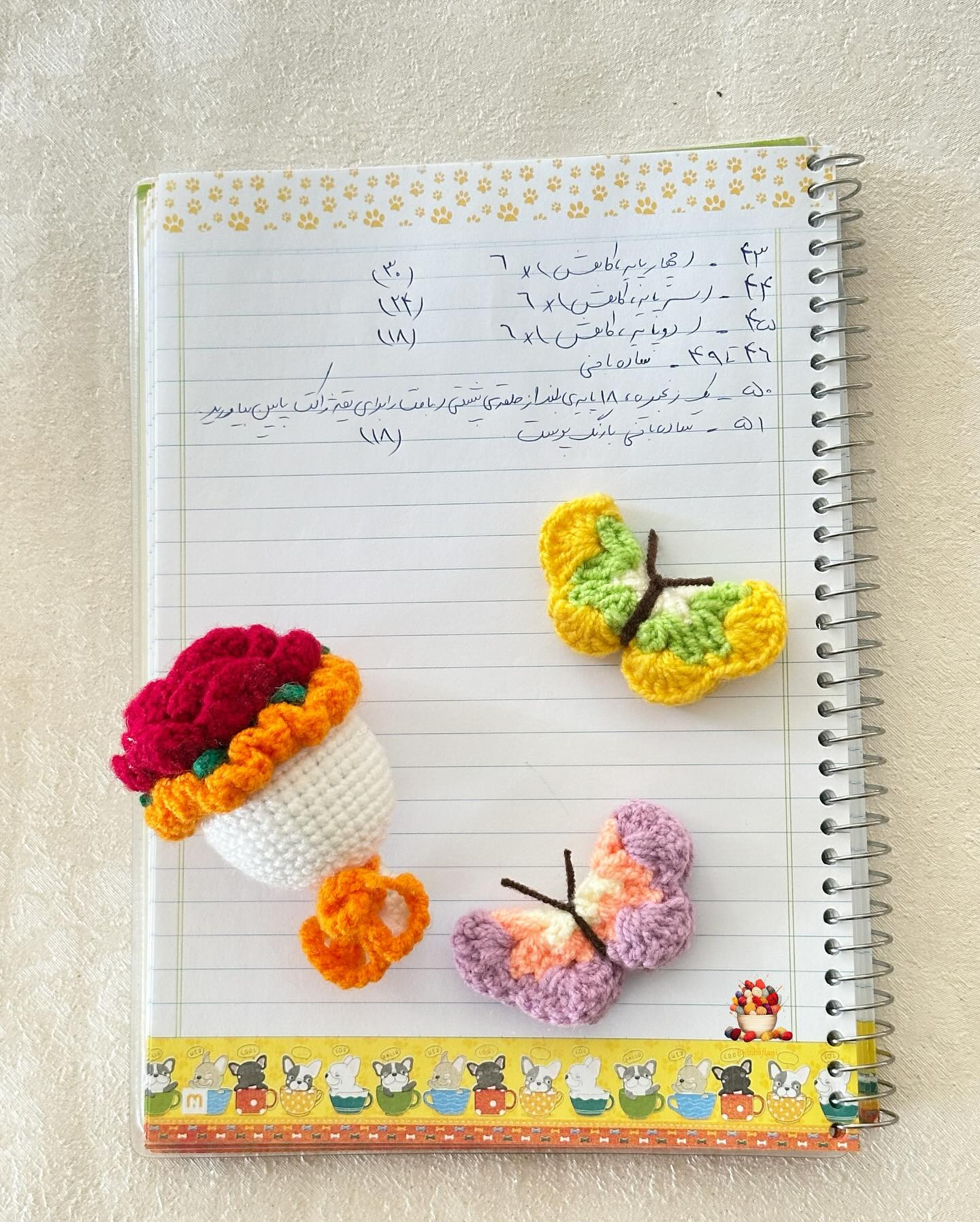 آموزش بافت عروسک قلاب بافی به صورت رایگان
