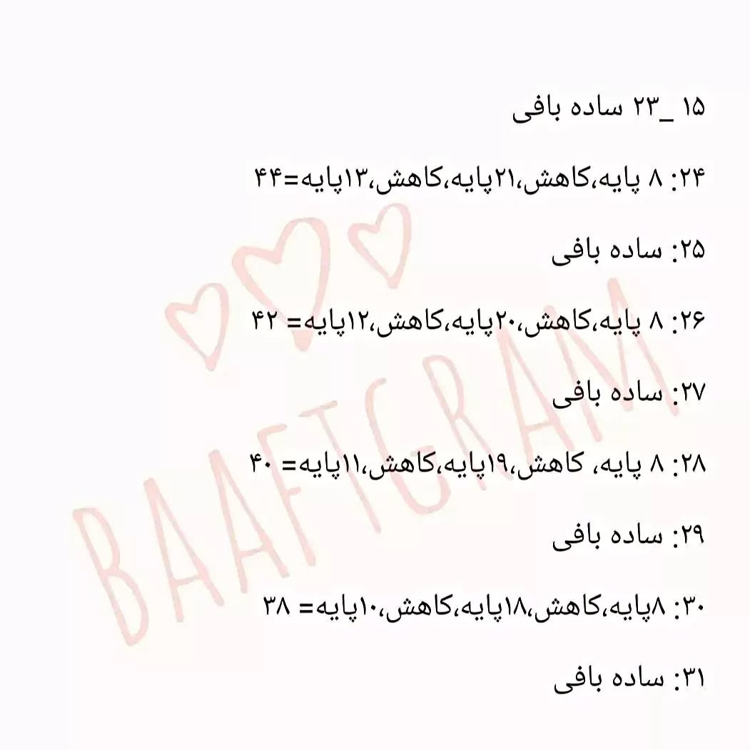 آموزش بافت عروسک قلاب‌بافی گوزن بامزه به صورت رایگان