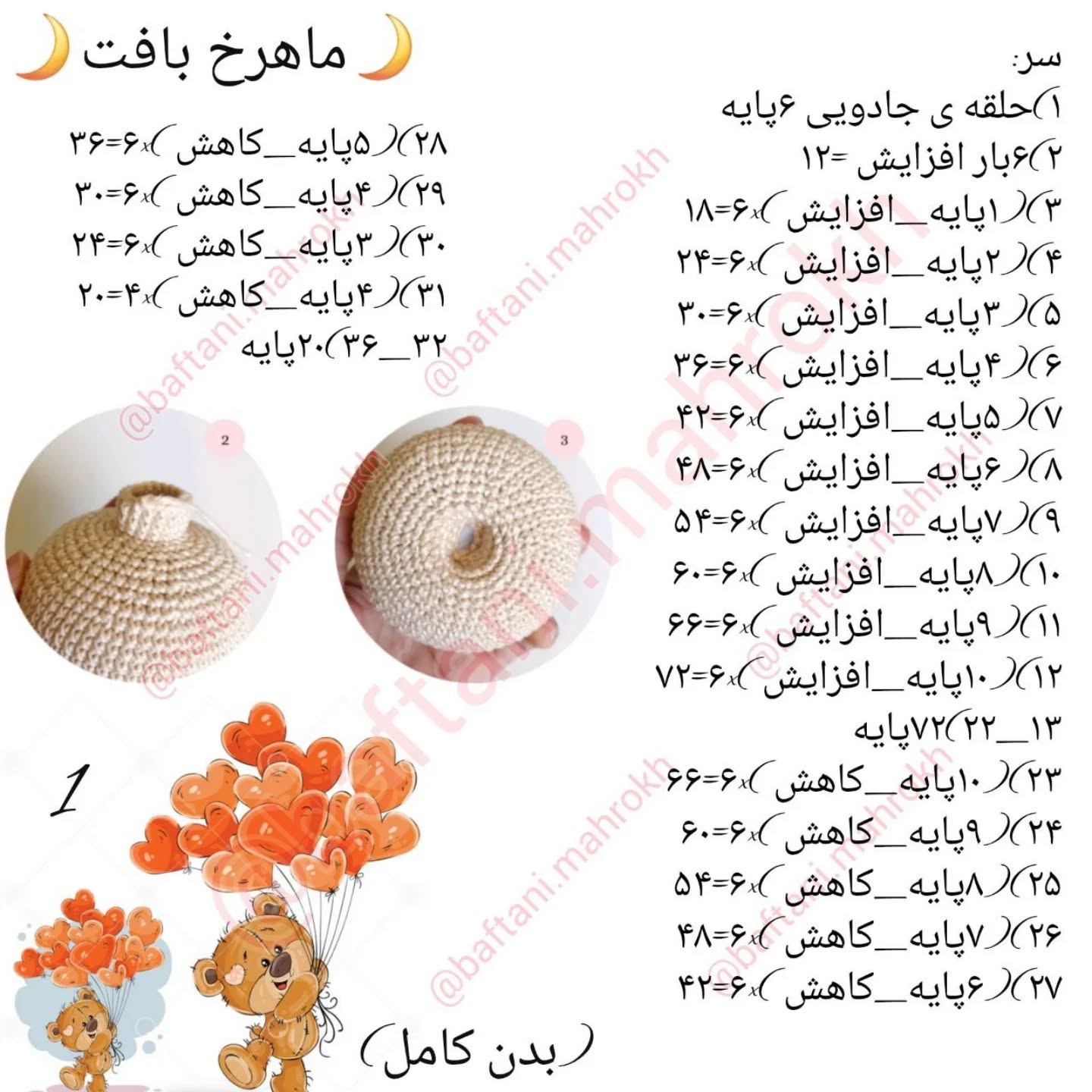 آموزش بافت عروسک موش و فیل با قلاب