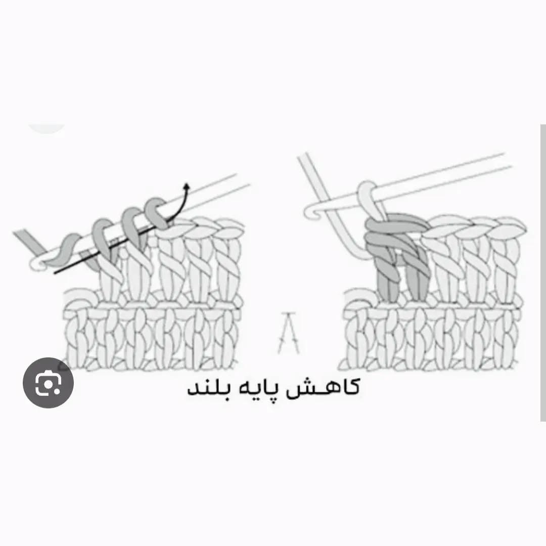 آموزش بافت عروسک نان کروسان قلاب‌بافی
