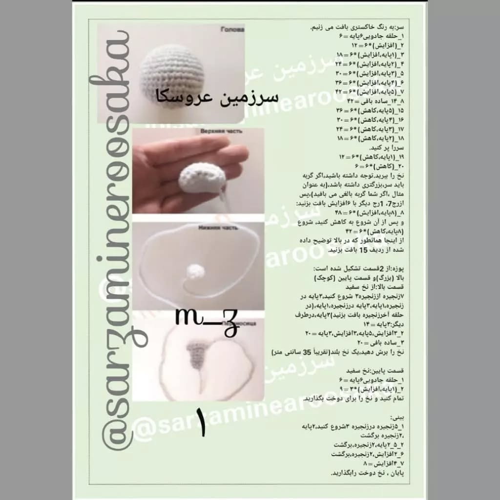آموزش رایگان عروسک گربه
