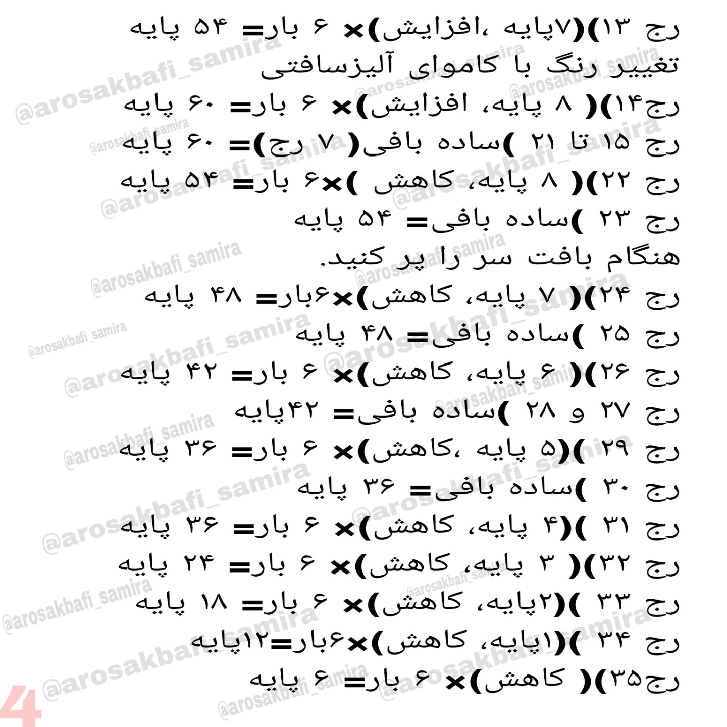 آموزش رایگان بافت عروسک خرگوش گوسفند