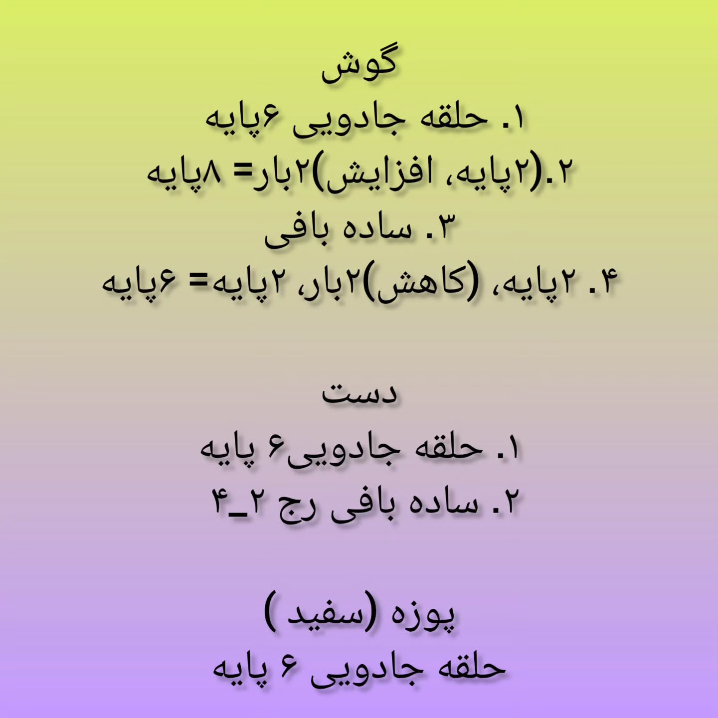 آموزش رایگان خرس کوچک قلاب‌بافی