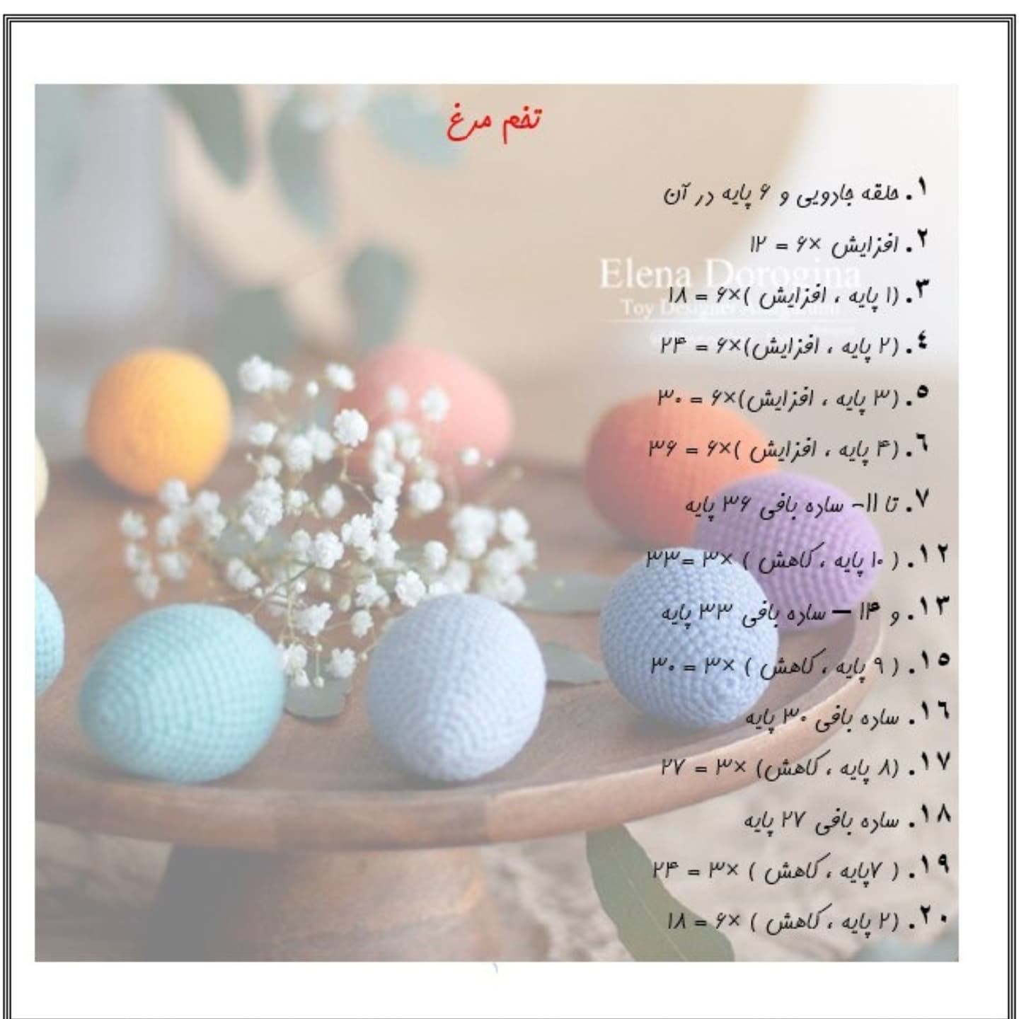 آموزش رایگان تخم مرغ رنگی