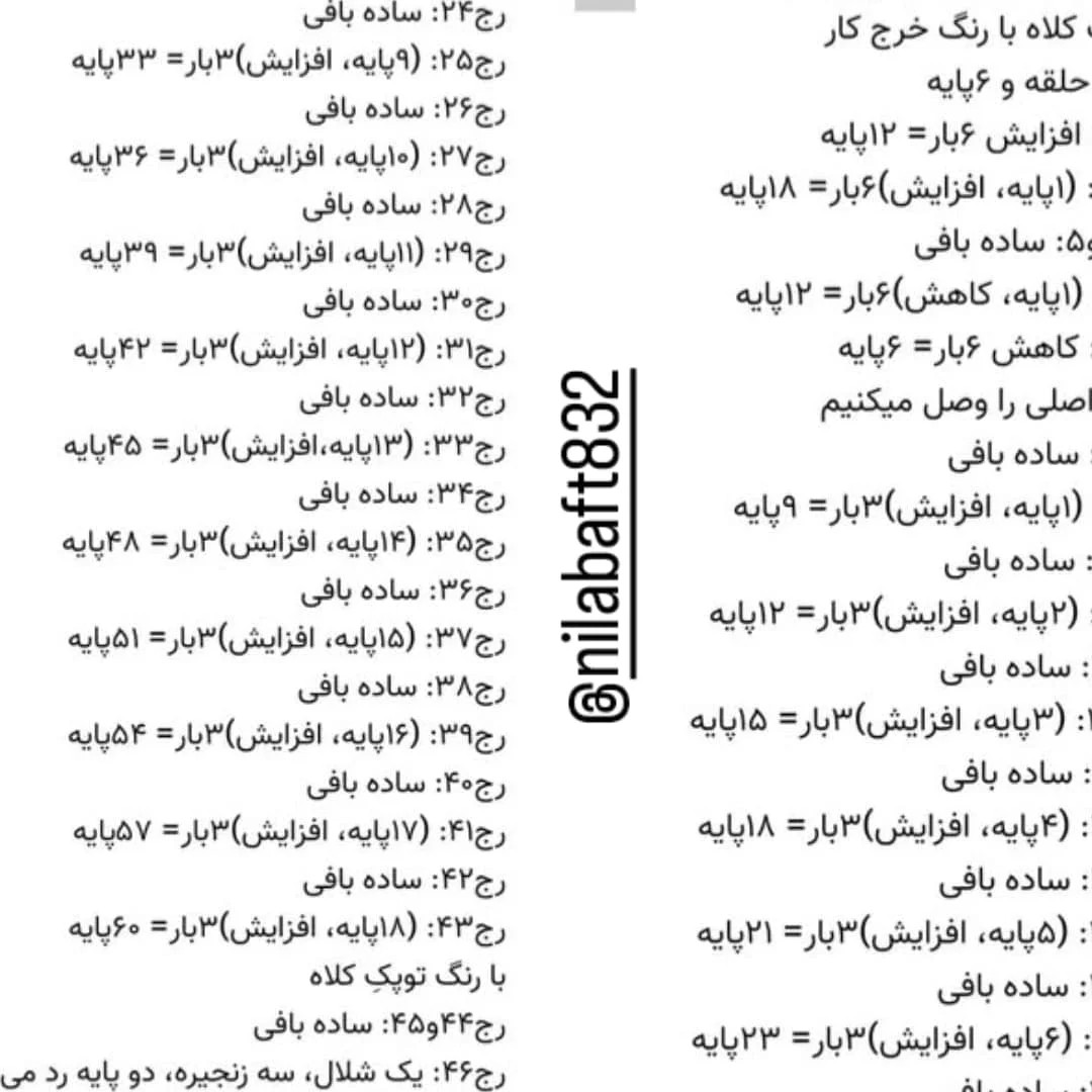 عروسک بافتنی بامزه با الگوی رایگان