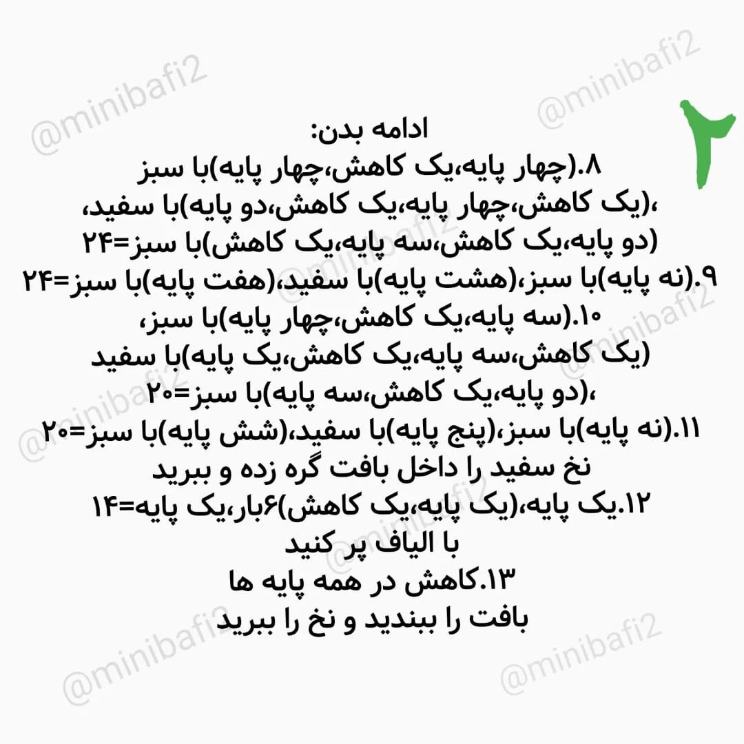 عروسک قورباغه با لباس آبی دستبافت از نخ قلاب‌بافی