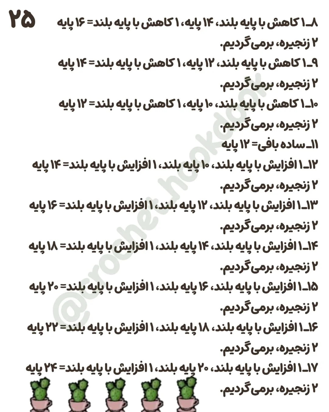 الگوی بافت عروسک با کالسکه و لوازم جانبی