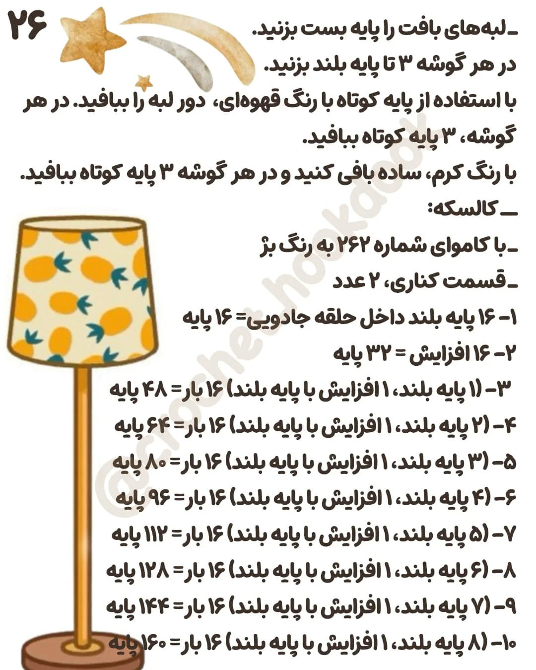 الگوی بافت عروسک با کالسکه و لوازم جانبی