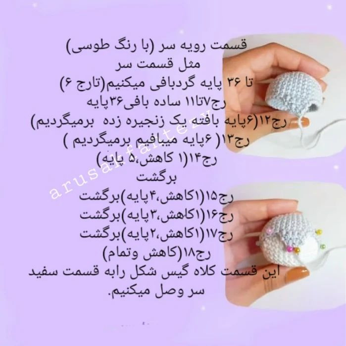 الگوی قلاب‌بافی پنگوئن‌های کوچک و زیبا برای دکوراسیون