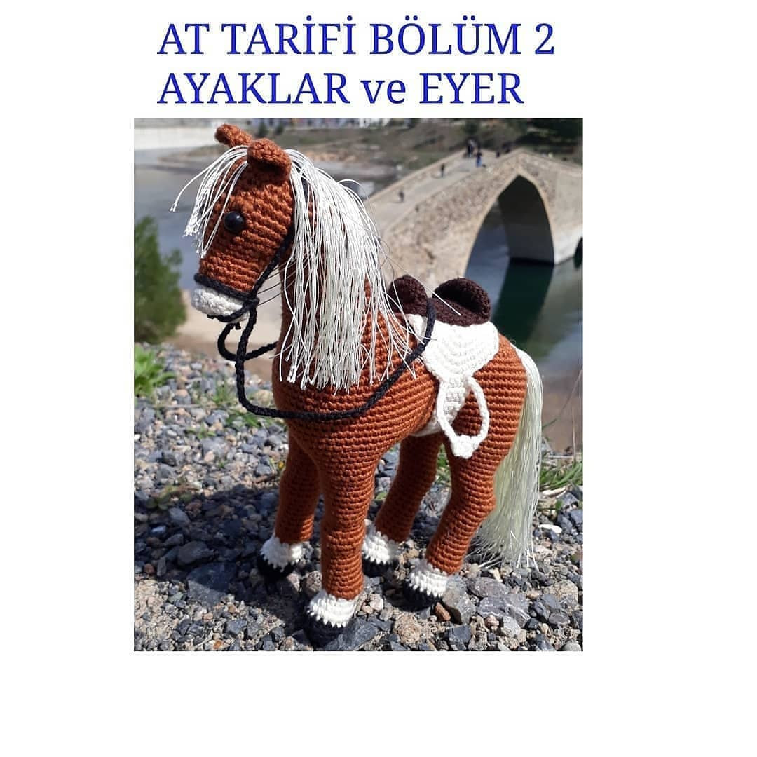 Amigurumi At Yapımı: Baş ve Gövde Tarifi