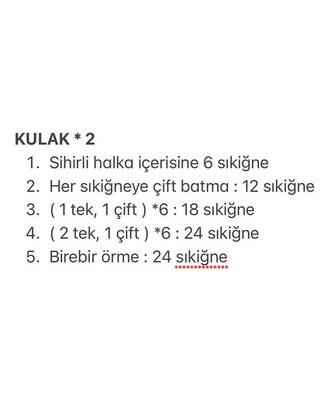 Amigurumi Ayı Modeli: Sevimli ve Kolay Móc Len Chart