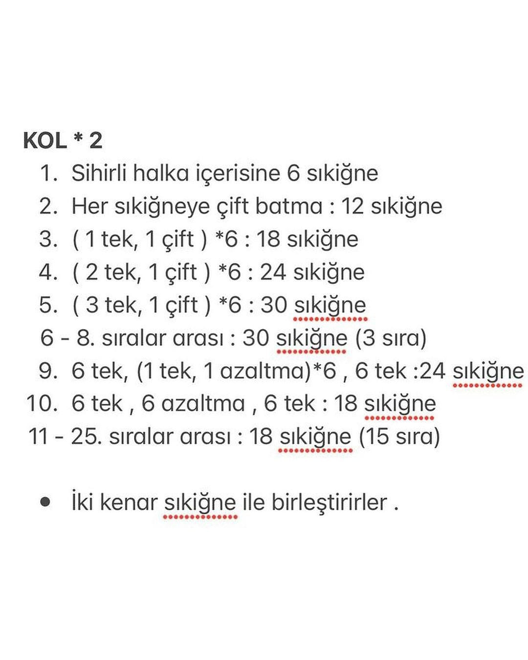 Amigurumi Ayı Modeli: Sevimli ve Kolay Móc Len Chart