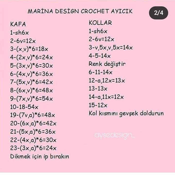 Amigurumi Ayıcık Yapımı: Sevimli ve Kolay Örgü Modeli