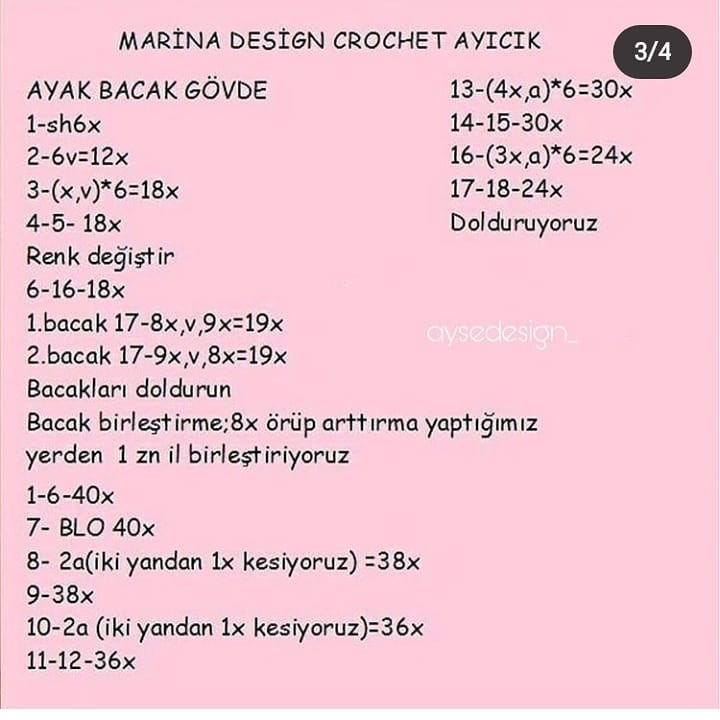 Amigurumi Ayıcık Yapımı: Sevimli ve Kolay Örgü Modeli