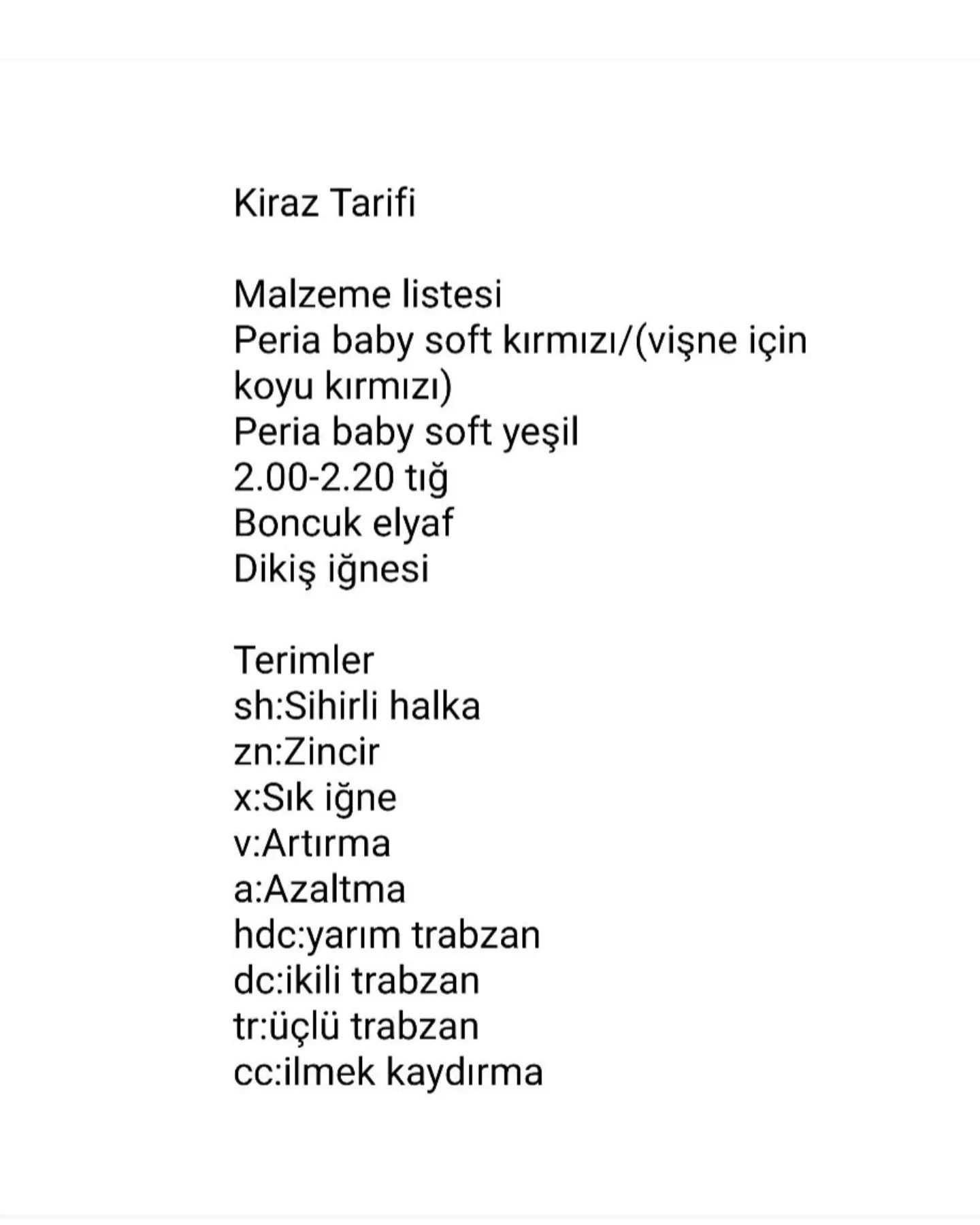 Amigurumi Kiraz Yapımı: Adım Adım Rehber