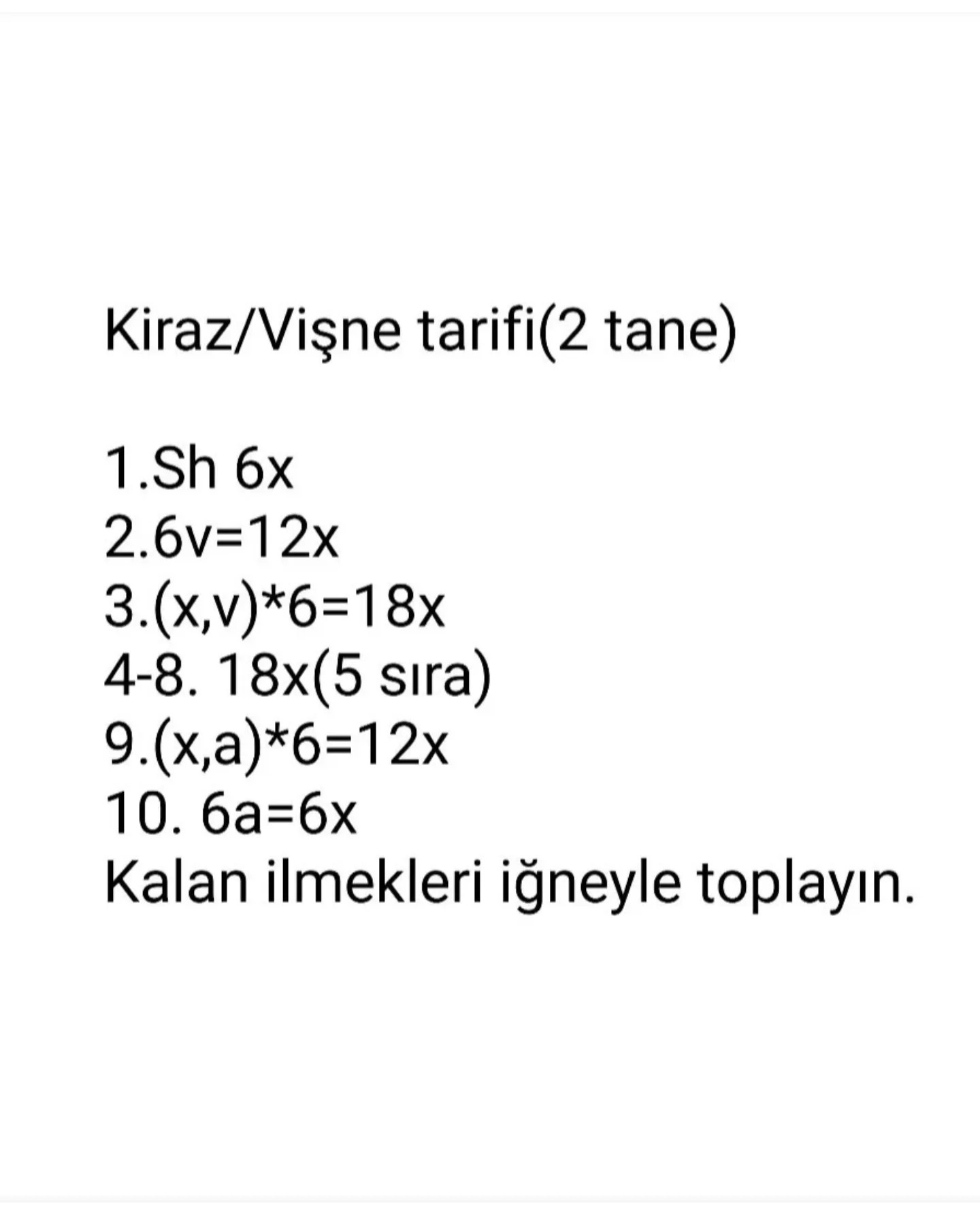 Amigurumi Kiraz Yapımı: Adım Adım Rehber