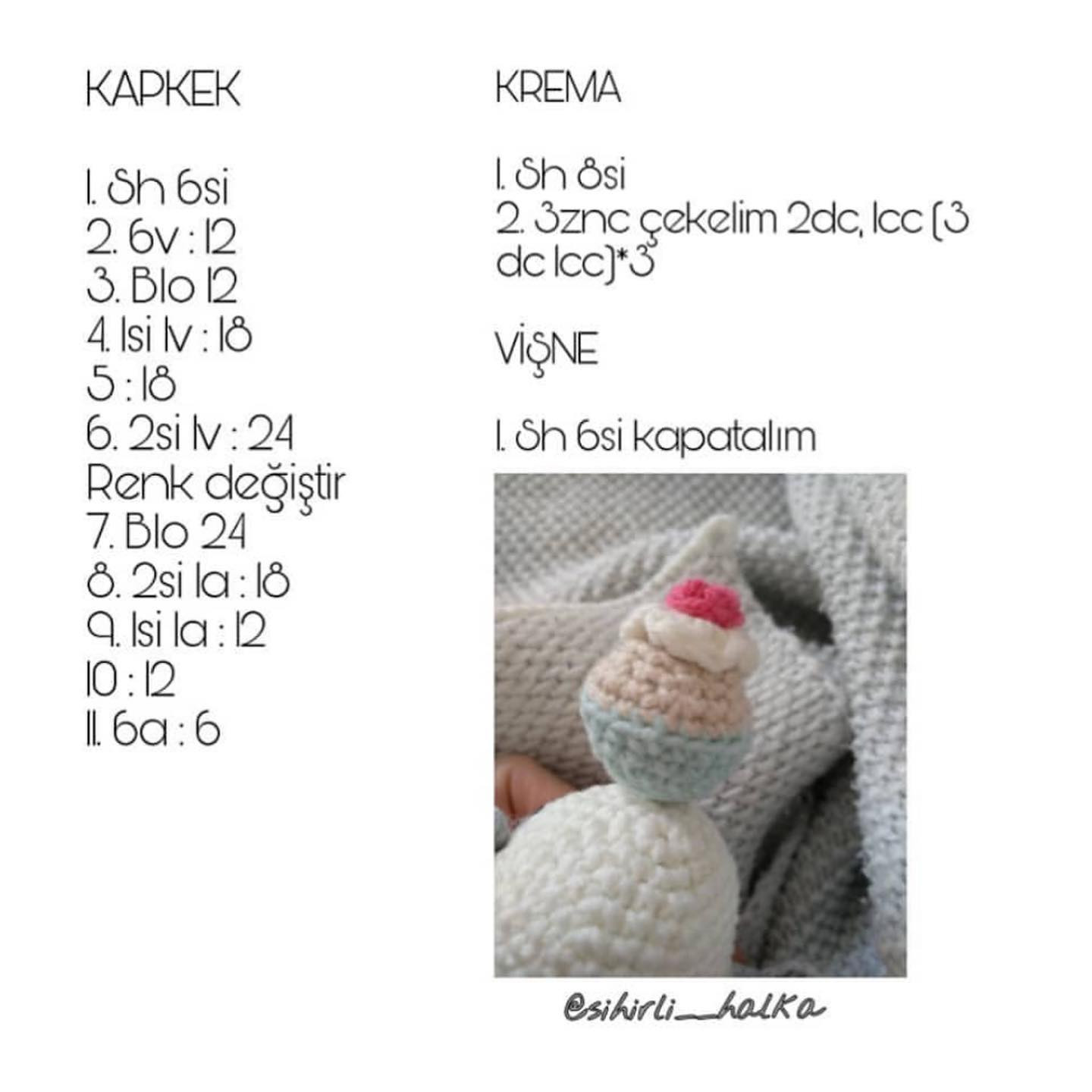 "Amigurumi Kuş ve Çilekli Kavanoz Kapağı Örgü Deseni"