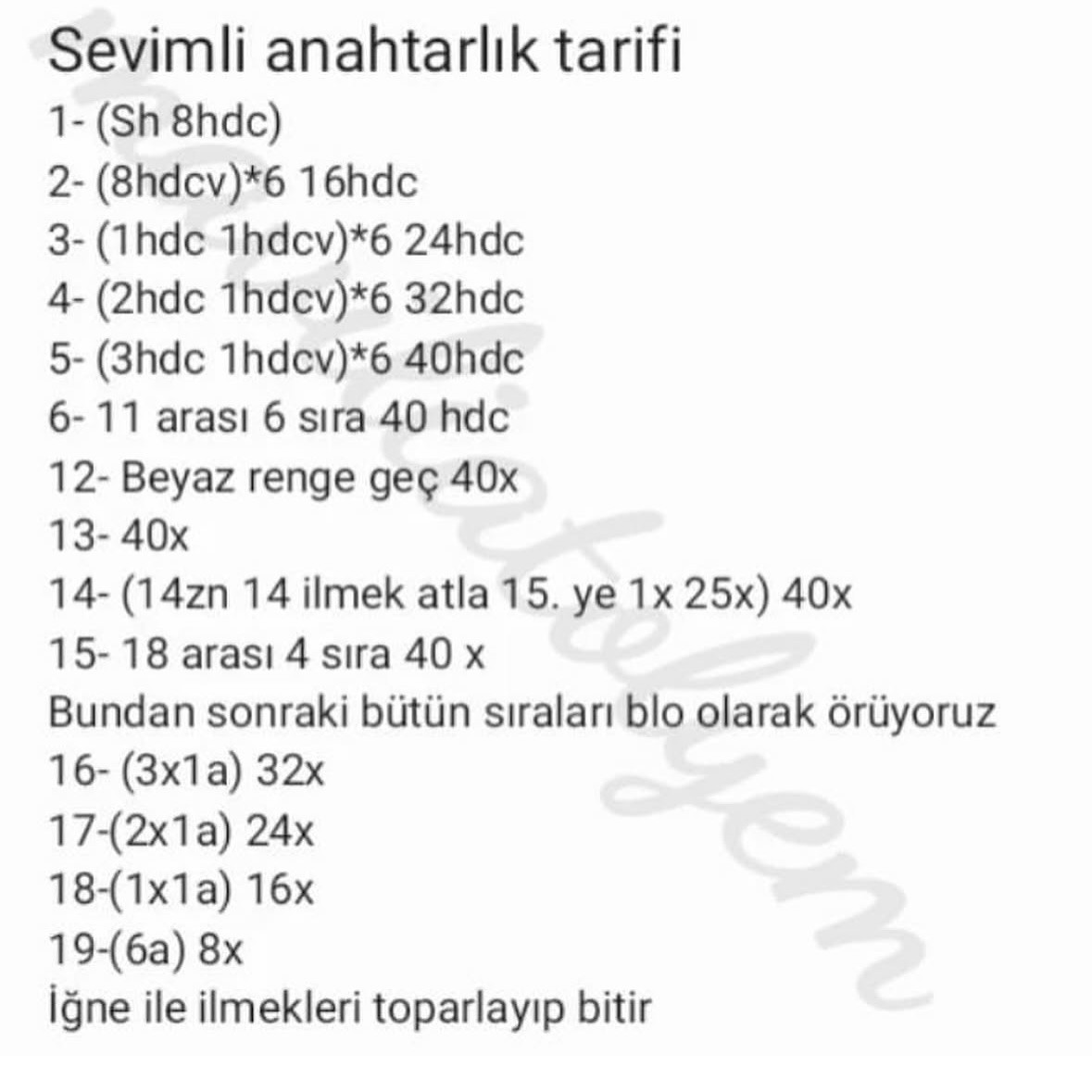 Amigurumi Şapşik Anahtarlık Yapım Rehberi: Kolay ve Eğlenceli