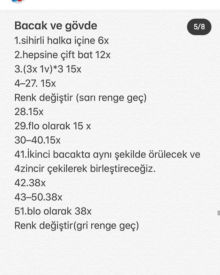 Amigurumi Tavşan Tarifi: Renkli Tulumlu Sevimli Oyuncak