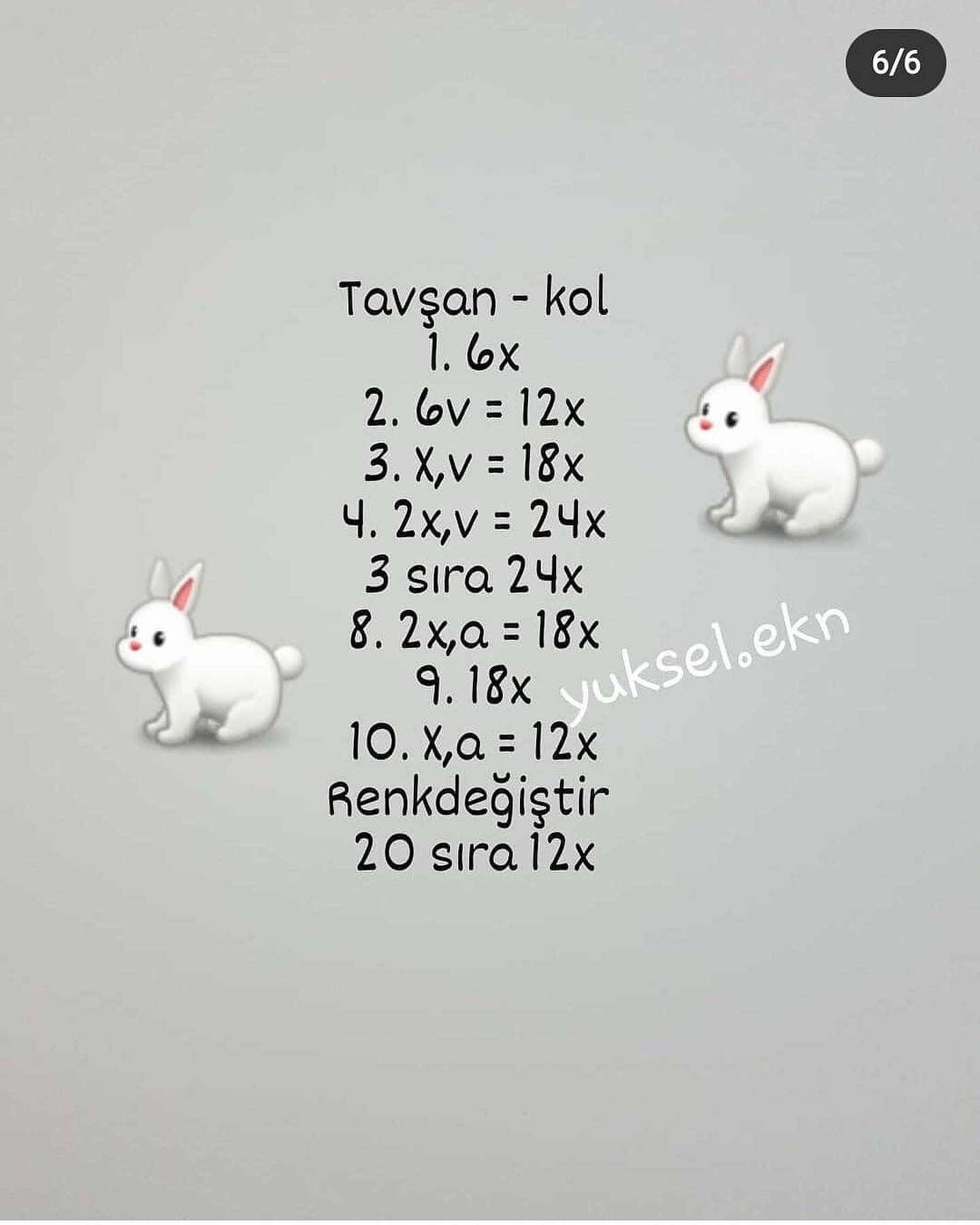 Amigurumi Tavşan ve Havuç: Sevimli Tığ İşi Oyuncak Modeli