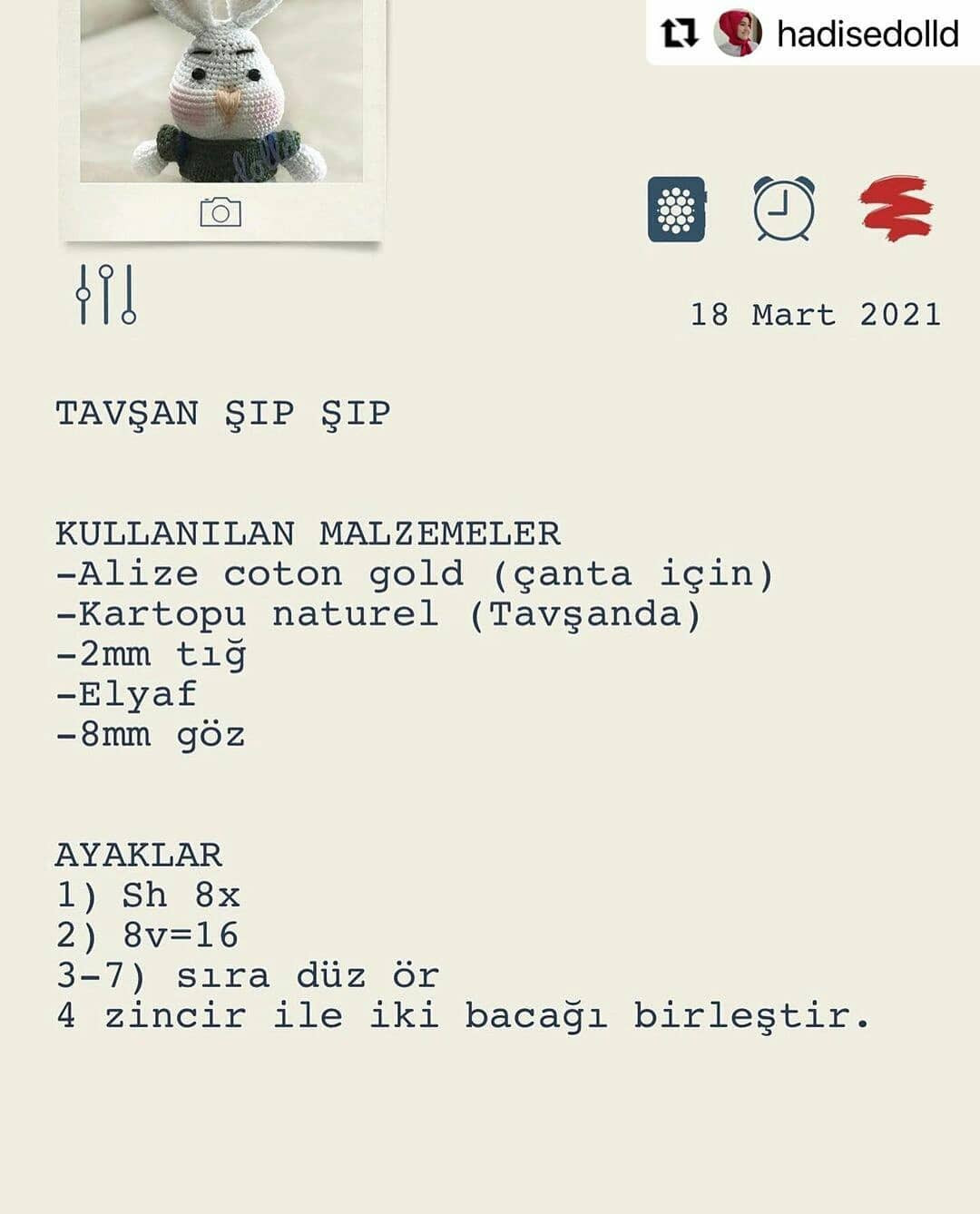 Amigurumi Tavşanı: Havuç Detaylı Sevimli Oyuncak Yapımı