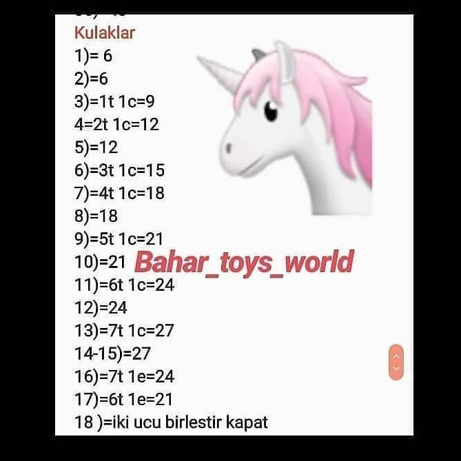 Amigurumi Unicorn Tarifi: Renkli ve Eğlenceli Örgü Modeli