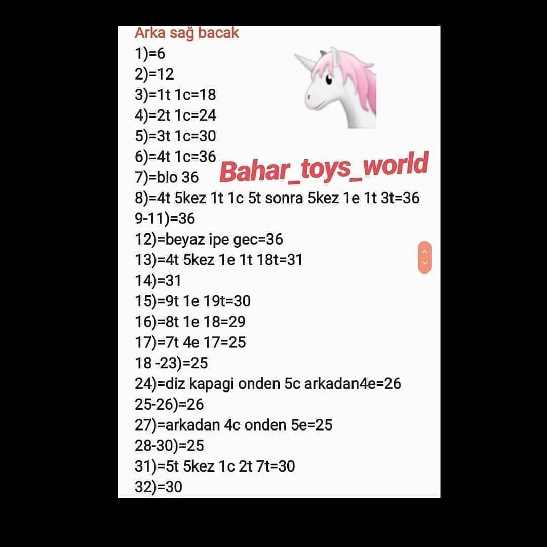 Amigurumi Unicorn Tarifi: Renkli ve Eğlenceli Örgü Modeli