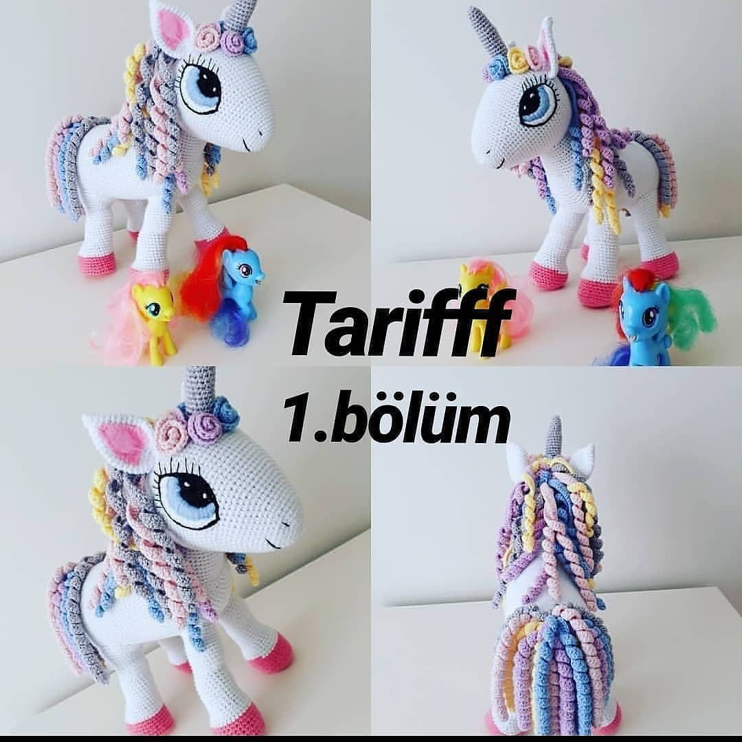 Amigurumi Unicorn Tarifi: Renkli ve Eğlenceli Örgü Modeli