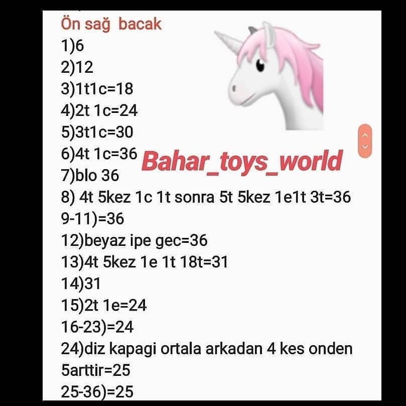 Amigurumi Unicorn Tarifi: Renkli ve Eğlenceli Örgü Modeli