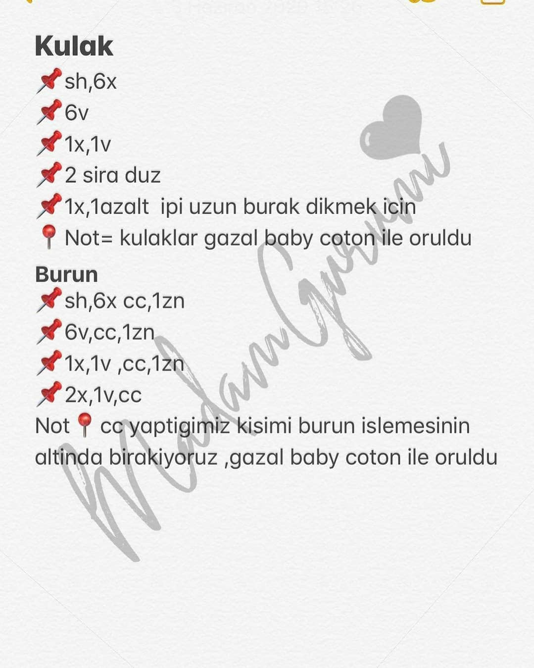 Ayıcık Desenli Bebek Patik Móc Len Tarifi