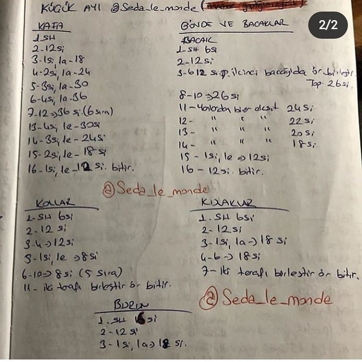 Ayıcık Tarifi ile Sevimli Örgü Ayıcıklar Nasıl Yapılır?
