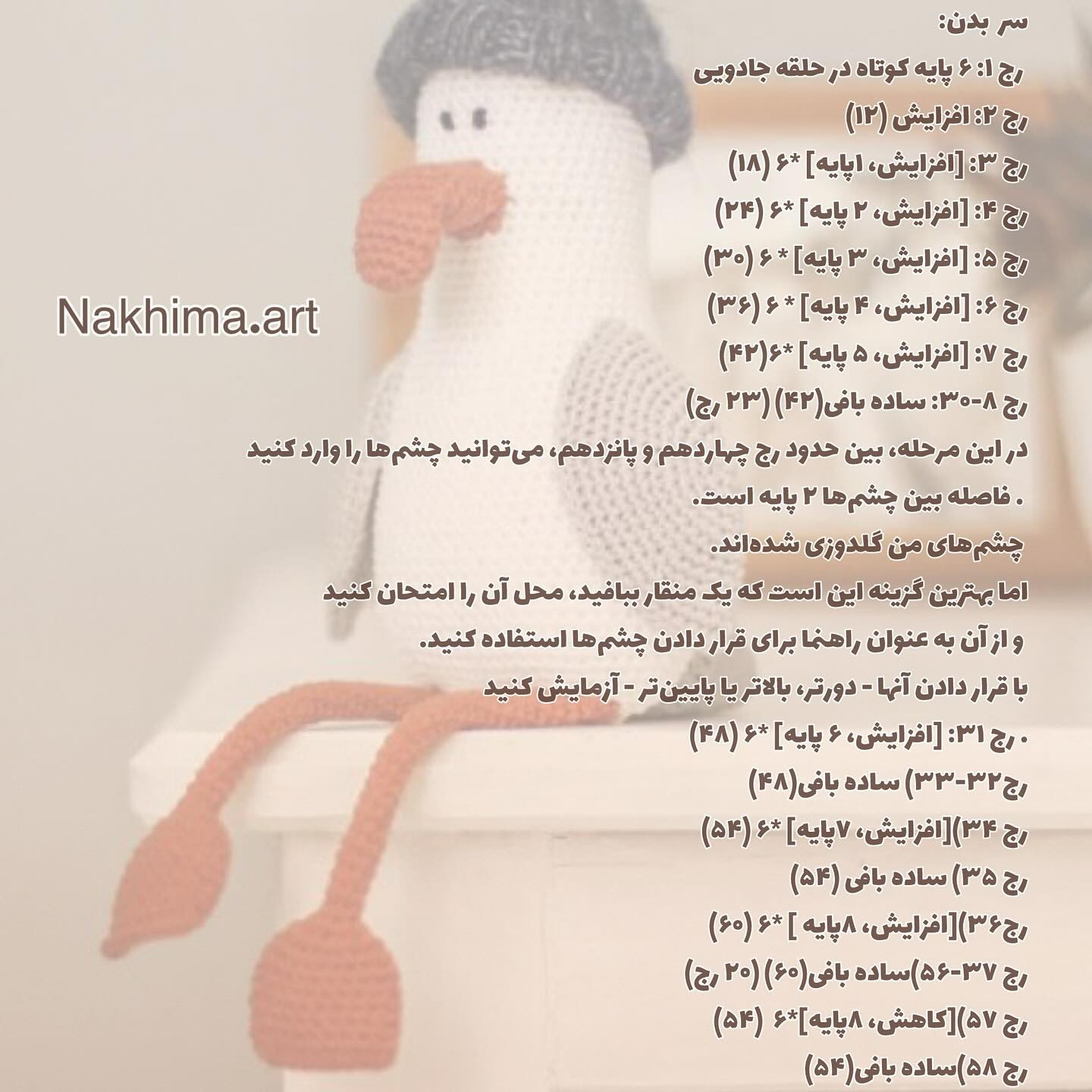 بافت جاناتان مرغ دریایی