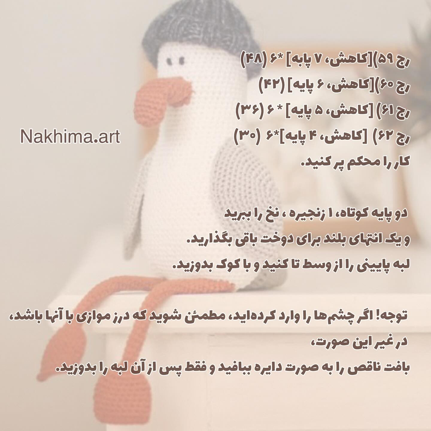 بافت جاناتان مرغ دریایی