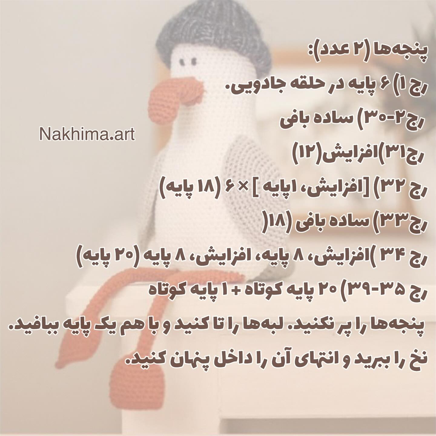 بافت جاناتان مرغ دریایی