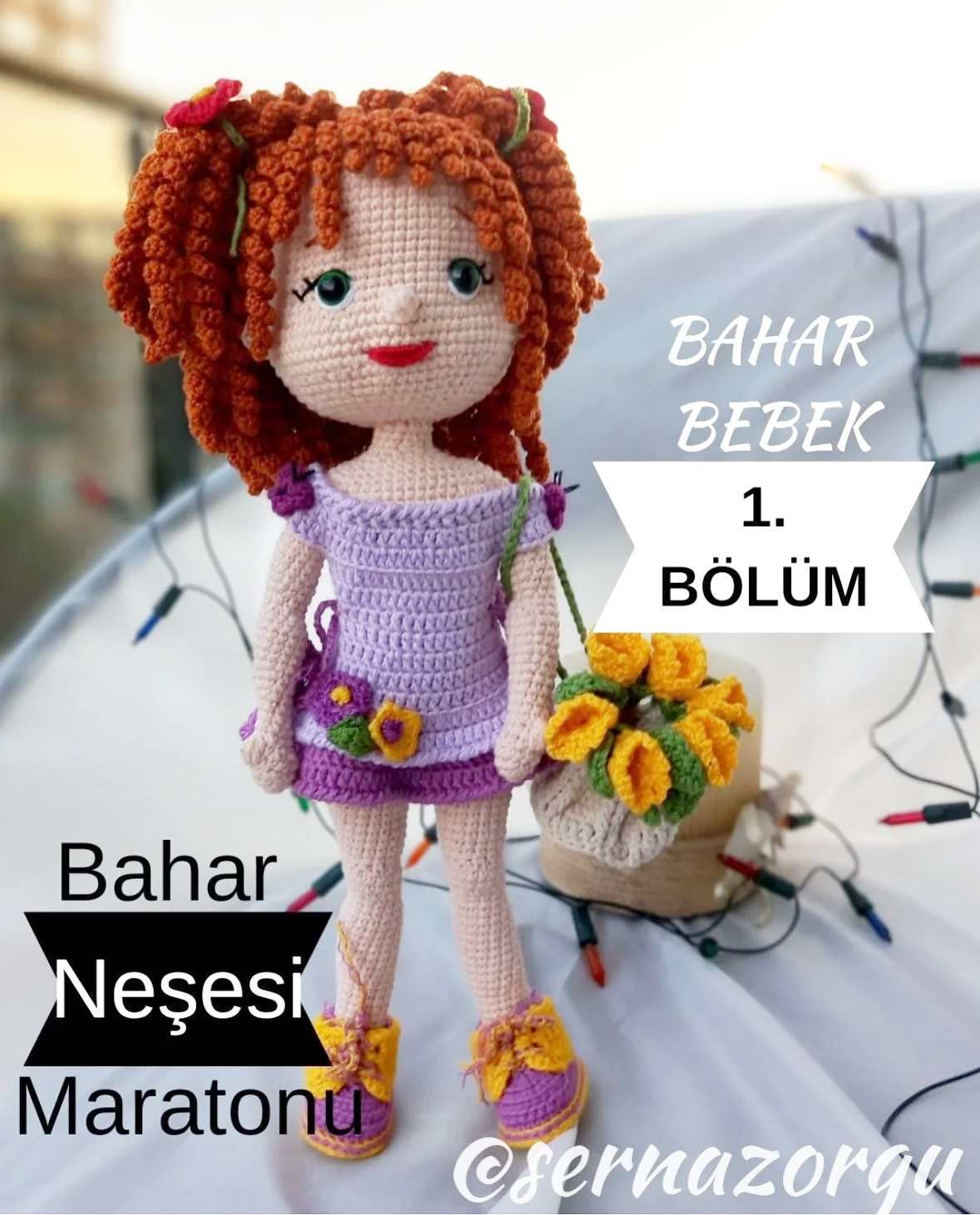 Bahar Bebek: Bahar Neşesi ile Renkli Tığ İşi Macerası
