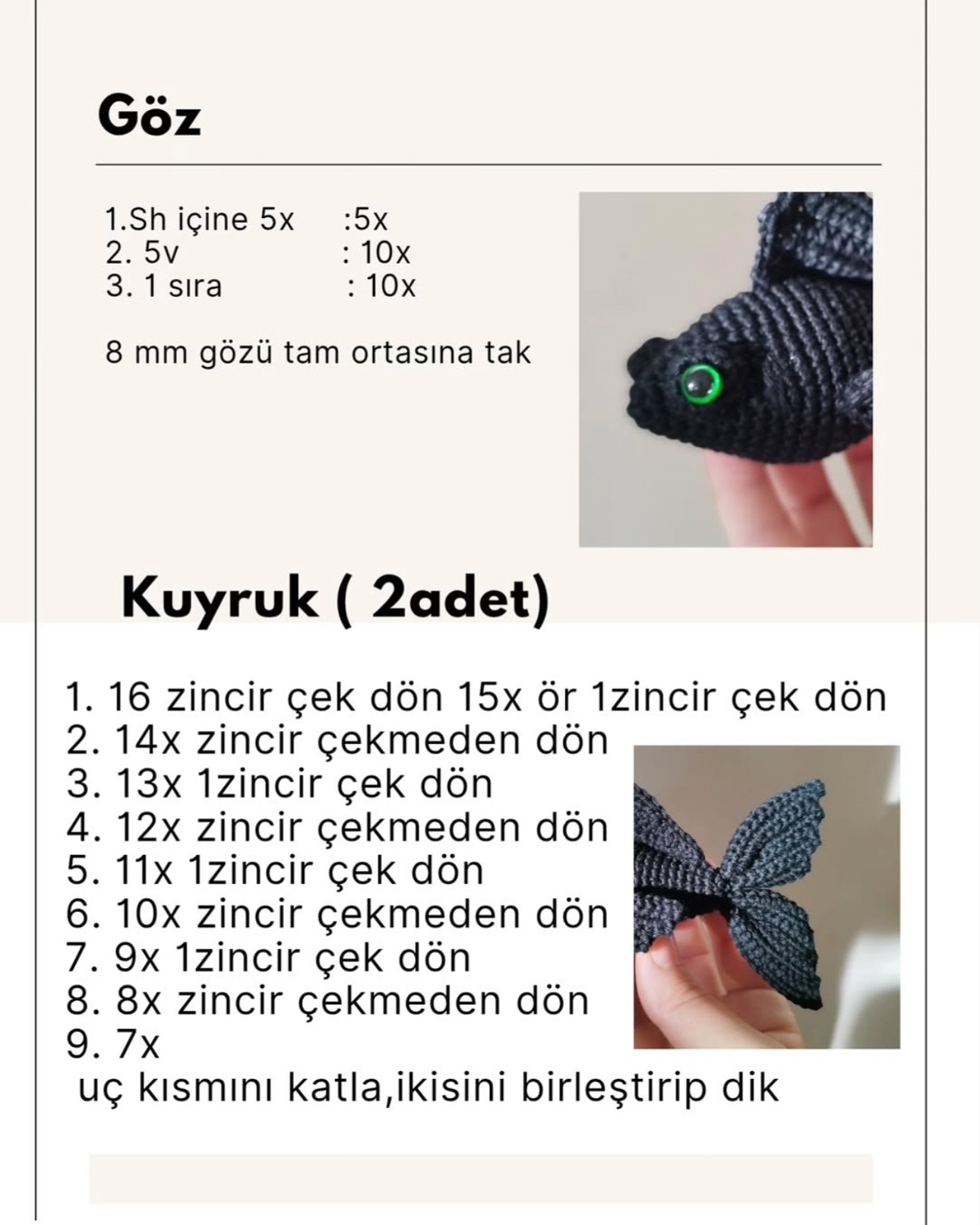 Balık Anahtarlık Tarifi: Ücretsiz Amigurumi Deseni