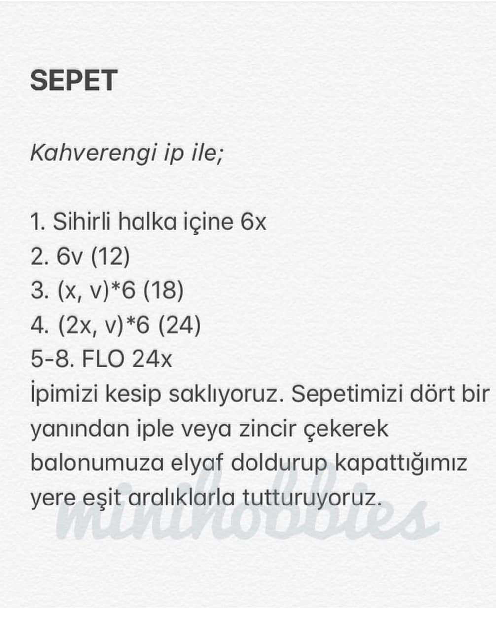 Balon Şeklinde Tığ İşi Dekoratif Aksesuar Yapımı