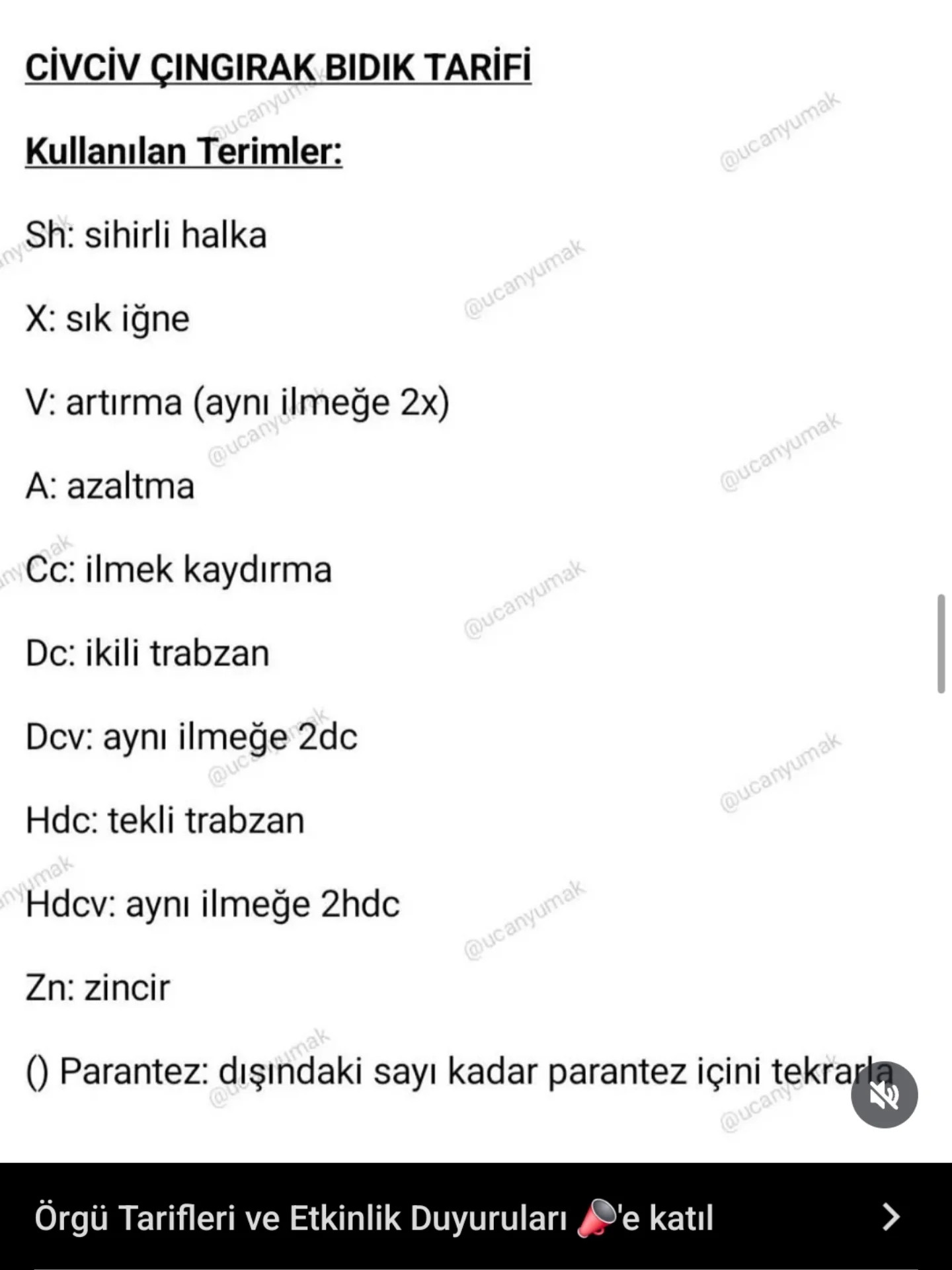 Bebekler İçin Sevimli Civciv Çıngırak Örgü Modeli