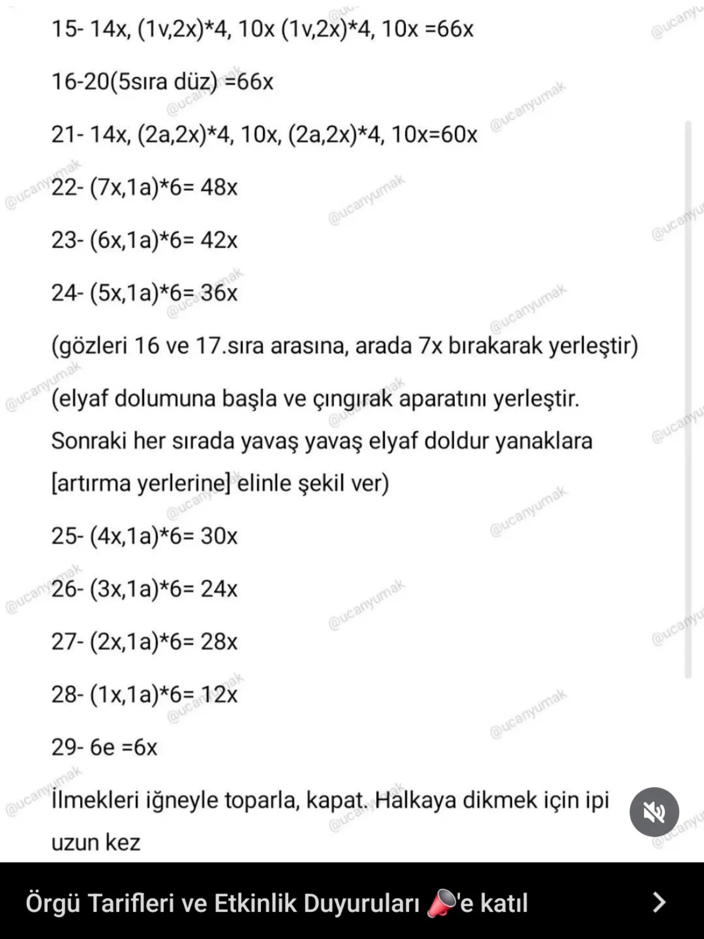 Bebekler İçin Sevimli Civciv Çıngırak Örgü Modeli