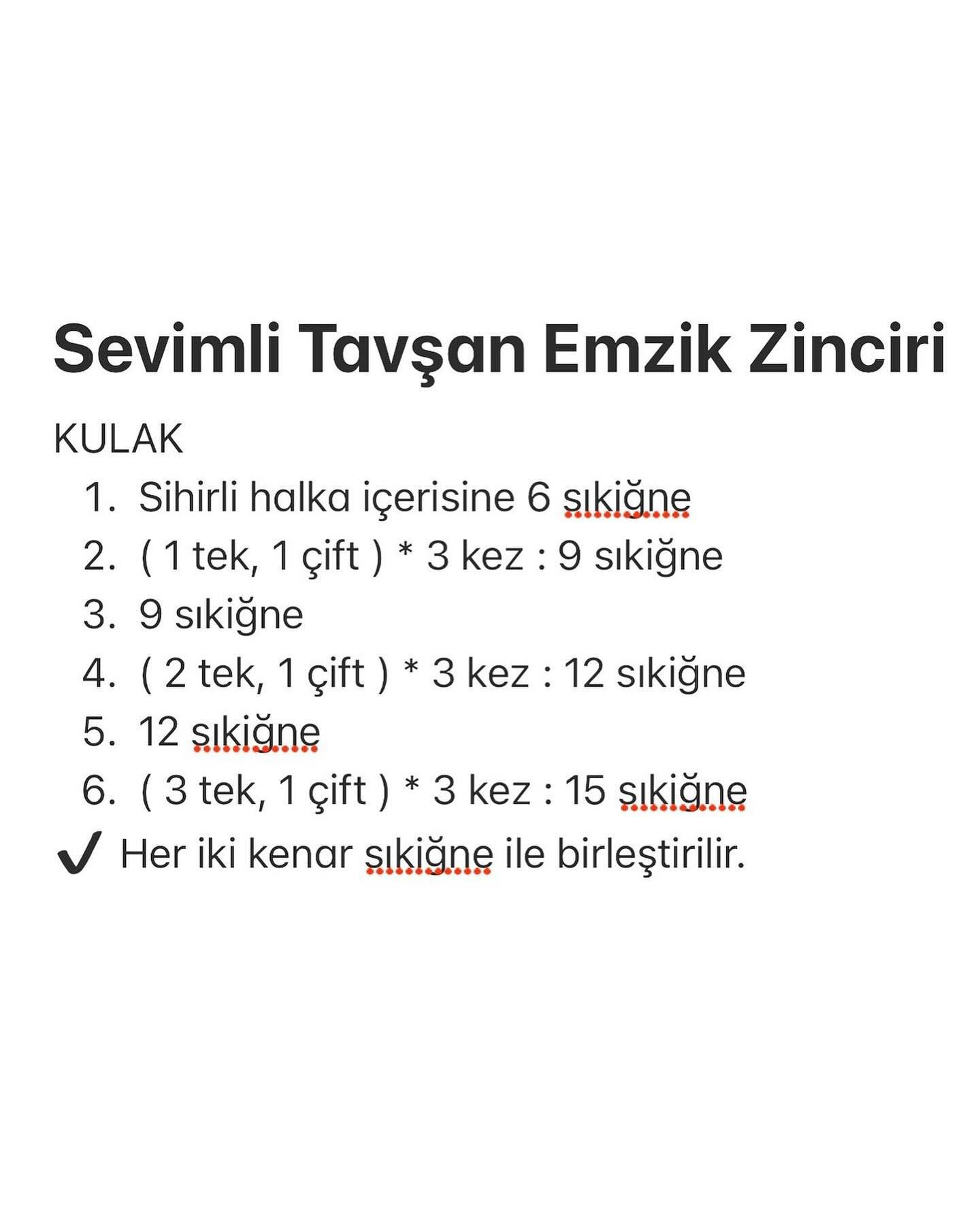Bebekler için Sevimli Tavşanlı Emzik Zinciri Modeli