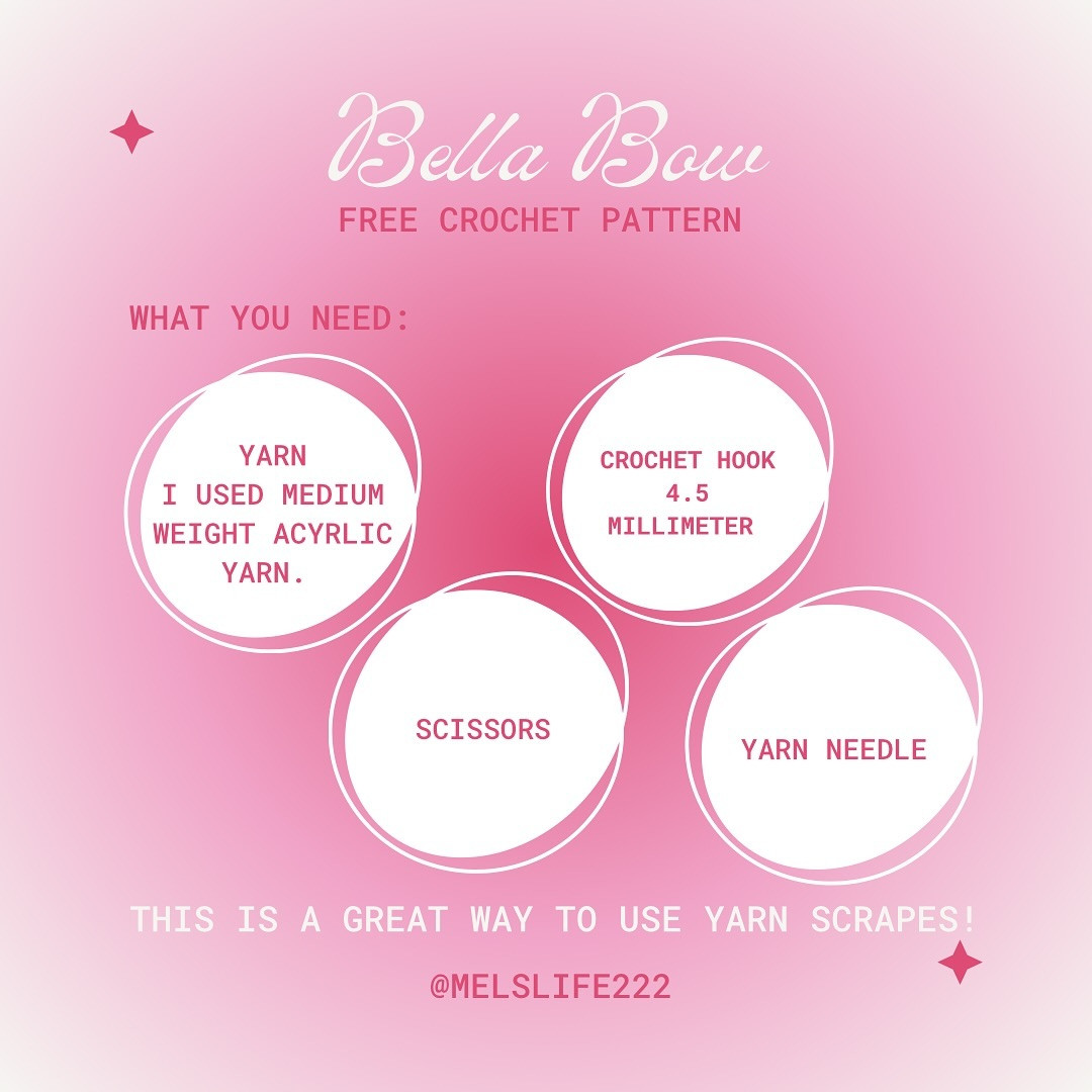 Bella Bow Crochet Bag: Free Pattern with Cute Pink Bows